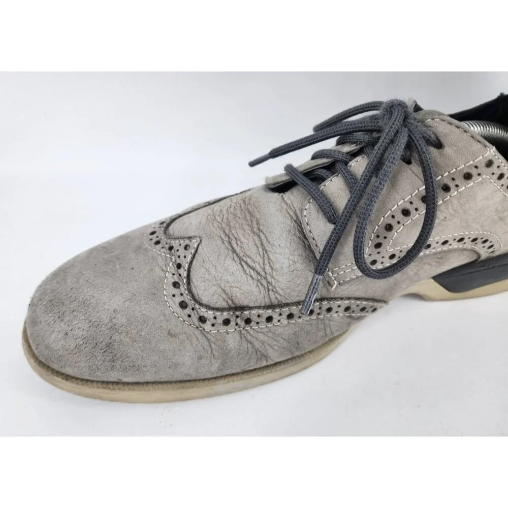 Johnston & Murphy XC4 Elkins Men’s Size 8.5‎ M Wingtip Gray Leather Waterproof